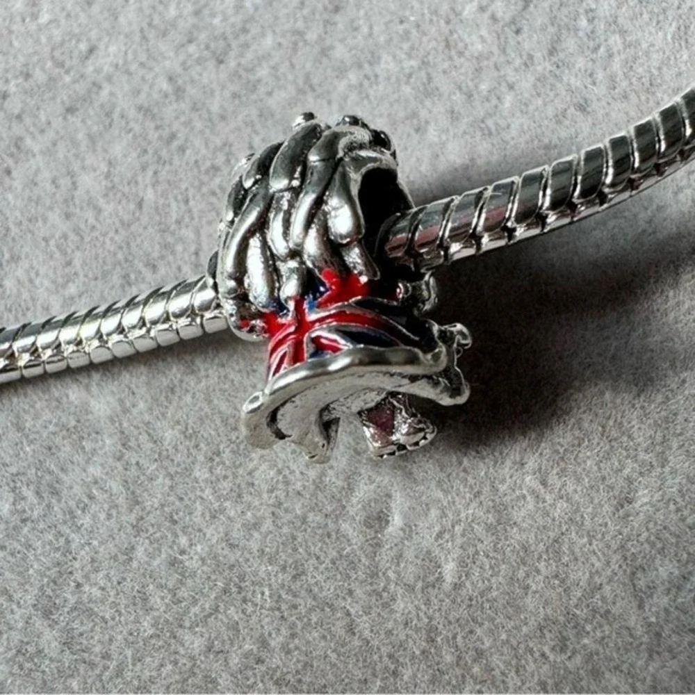 Lion‎ British Flag Charm fits PANDORA
